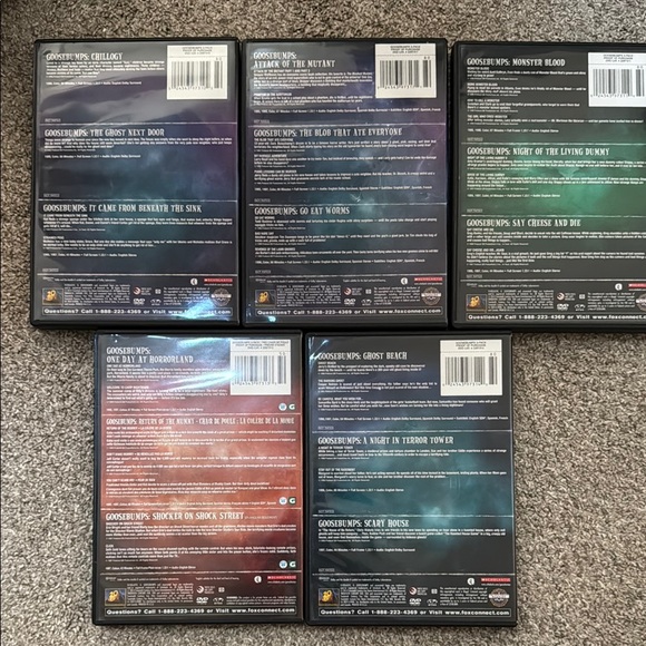 Scholastic Goosebumps DVD Collection (15 DVDs) - Picture 2 of 2